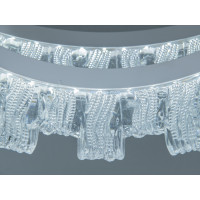 Світлодіодна стельова люстра кільця біла 55 Вт Diasha MX78205/400+200WH