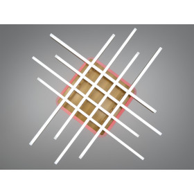 Світлодіодна люстра Diasha 7012GLED3colordimmer