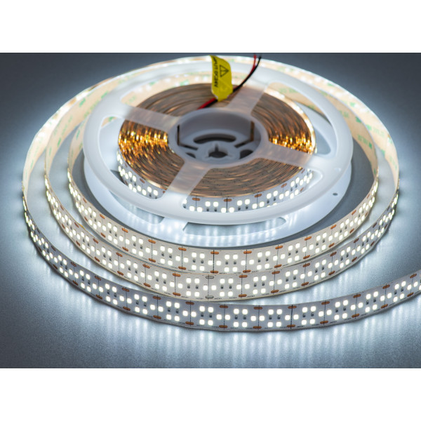 LED стрічка 24в, 300 діодів на метр, 20мм, холодний Diasha N24-2835-300-CW-20-20