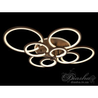 Люстры светодиодные Diasha 8022/8BK LED 3color dimmer