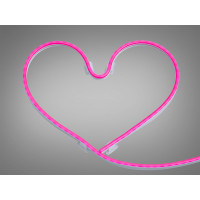 LED NEON 12в, герметичний, 5x11мм Diasha P12-NEON-511-PINK
