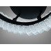 Стельова LED люстра чорна 50W пульт Diasha 2509/500BK
