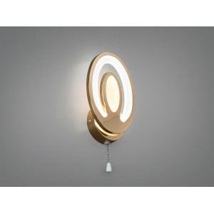 Світлодіодне бра 17 Вт чорний хром з ланцюжком Diasha 2528/1G