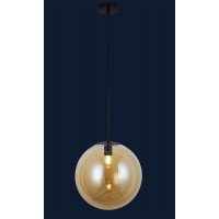 Светильник люстра подвесная в стиле лофт шар Levistella 9163430-1 BK+BR