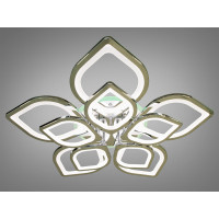 LED люстра потолочная с диммерным пультом и подсветкой Diasha 8073/5+5HR LED RGB dimmer