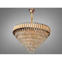 Хрустальная люстра в зал Linisoln 9001/750  GD+PBK