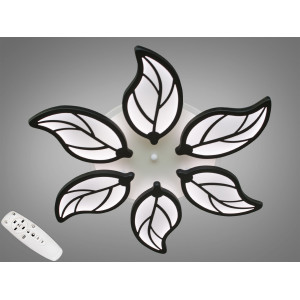 Світлодіодна люстра з диммером, 105W Diasha 8028/6BKLED3colordimmer