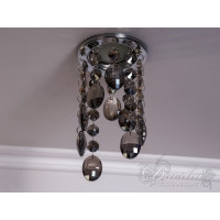 Точковий світильник із кришталевими підвісками Diasha 6019BCH-SM