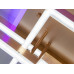 Стельова люстра LED 7002GLED3COLDIM золото пульт диммер 145W Diasha 7002GLED3colordimmer Стельова люстра LED 7002GLED3COLDIM золото пульт диммер 145W Diasha 7002GLED3colordimmer