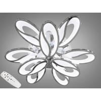 Cветодиодная люстра в зал 8090/6+3HRLED3colordimmer