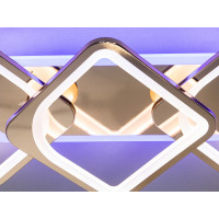 Люстра Diasha 8060 золото з LED елементами та регулюванням яскравості Diasha 8060/2+1GLED3colordimmer