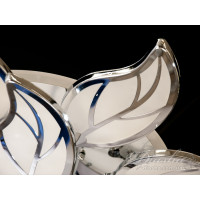 Cветодиодная люстра Diasha 8028/8+4HR LED 3color dimmer