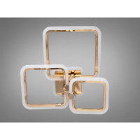 Стельовий світильник Diasha 8060 золото з трьома LED елементами та пультом Diasha A8208/3GLED3colordimmer