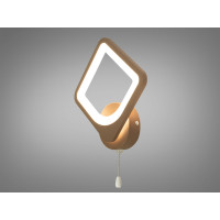 Настінне бра Квадрати коричневе LED 19 Вт Diasha 8060/1CF