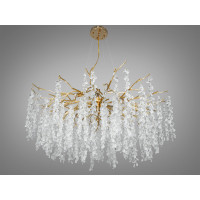 Люстра в зал 14 ламп Diasha 603-1000GD