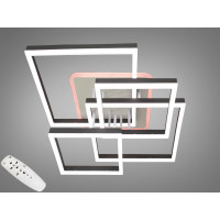 Стельова LED люстра смарт світильник з пультом, 145W, чорний Diasha 7001BKLED3colordimmer Стельова LED люстра смарт світильник з пультом, 145W, чорний Diasha 7001BKLED3colordimmer