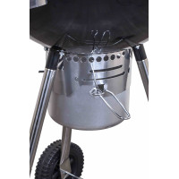 Гриль мангал барбекю угольный с крышкой LV 210712B