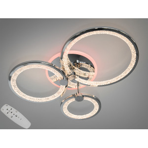 LED люстра с пультом управления 70W  Diasha 8180/3HRLED3colordimmer