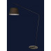 Торшер удочка с абажуром черный Levistella 918F8379-1 BK