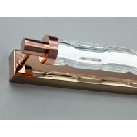 Бра Diasha Loft золото LED 14W хвилясте скло Diasha 9626/L