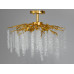 Стельова кришталева люстра "Гліцинія" Diasha A605-600GD