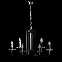 Люстра свеча L60033/6 (CR+BK) Splendid-Ray
230120