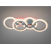 Стельовий світильник Diasha HA8022-2+2HRLED3 хром три LED кільця Diasha HA8022/2+2HRLED3colordimmer
