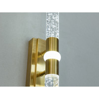 Дизайнерське світлодіодне золоте бра, 6 Вт Diasha F3872