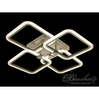 Люстра светодиодная потолочная с пульттом управления 90W Diasha MX2503/4SGRLED3colordimmer