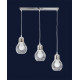 Люстра светильник потолочная декоративная в стиле лофт Levistella 907006F-3 CR (500)
