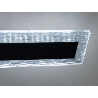 LED бра планка Diasha Мінімалізм чорний 40 Вт Diasha 8115-C/800BK