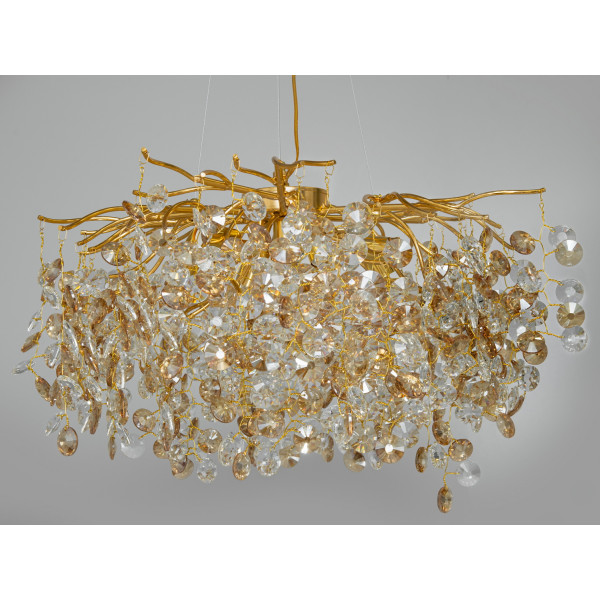 Сучасна кришталева люстра Diasha 601-600GD