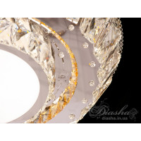 LED люстра с хрусталем Diasha 1109/1 