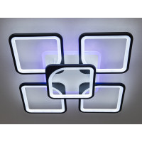 Светодиодная люстра Diasha 8060/4+1BK LED 3color dimmer