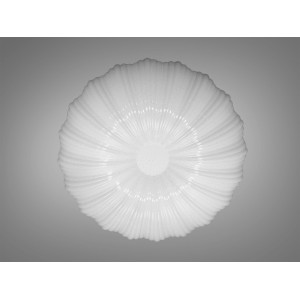 Сучасна, оригінальна смарт люстра, без пульта, потужністю 52 Вт, біла кругла люстра на стелю, купити лед люстру в ванну кімнату ціни Запоріжж