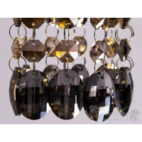 Точковий світильник із кришталевими підвісками Diasha 6042BCH-SM