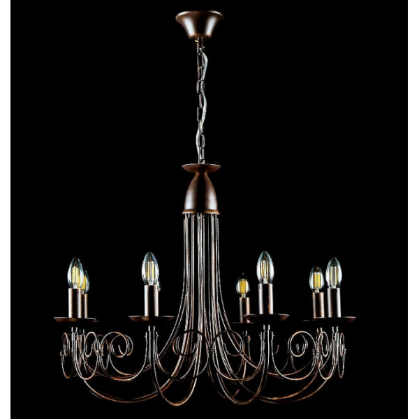 Люстра свеча L403/8 (GB) Splendid-Ray
253042 Люстра свеча L403/8 (GB) Splendid-Ray
253042