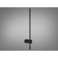 Стильне світлодіодне лінійне бра, 6W, чорний Diasha 2042/600black