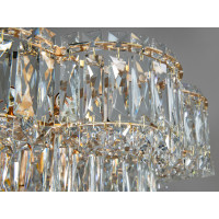 Кришталева люстра каскадна золота 310-600GD Diasha 310-600GD