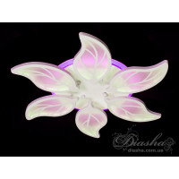 Світлодіодна люстра з диммером, 105W Diasha 8028/6WHLED3colordimmer
