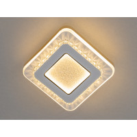 Квадратний led світильник з регулюванням кольору світла, 35Вт, білий Diasha 4676WH