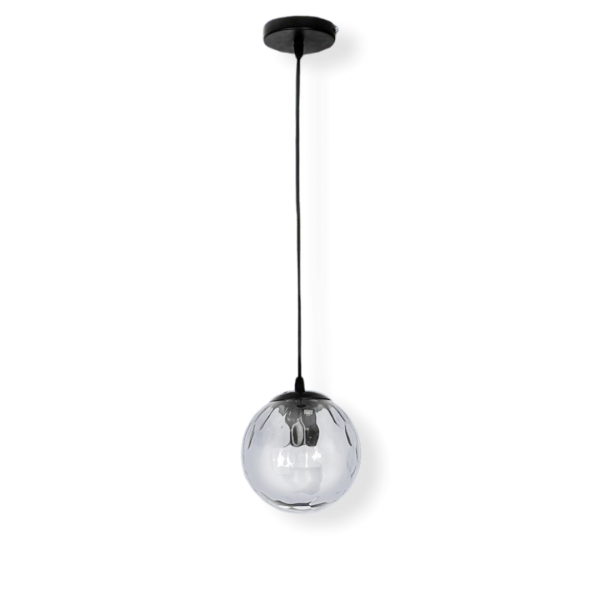 Люстра подвесная шар прозрачный стеклянный Levistella 91631F-1 CL
