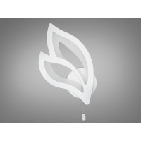 Декоративне світлодіодне бра для спальні, 17W, білий Diasha 8165/1WH Декоративне світлодіодне бра для спальні, 17W, білий Diasha 8165/1WH