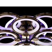 Люстры светодиодные Diasha 8022/4+4BHR LED 3color dimmer  