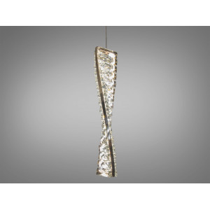 Дизайнерський світлодіодний світильник підвіс, 15 Вт, золото Diasha 531/1D-400G