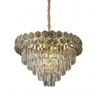 Люстра с хрусталем Levistella 756PR1005-6+1 GD