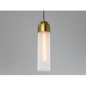 Дизайнерська люстра підвіс в стилі лофт, білий+золото Diasha BO-2833/1WH+G