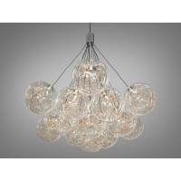 Люстра светодиодная декоративная подвесная на 13 плафонов Diasha H8001/13HR