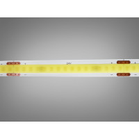 COB LED стрічка 24В, 320 діодів на метр, 8мм, холодний Diasha P24-COB-320-CW-20-8