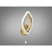 Настінний приліжковий діодний світильник, 10W, золотий світильник Diasha A8073/1G